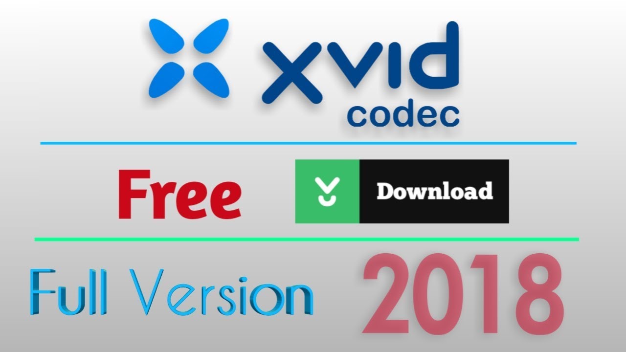 Xvid Codec Mac 2018 Free Download